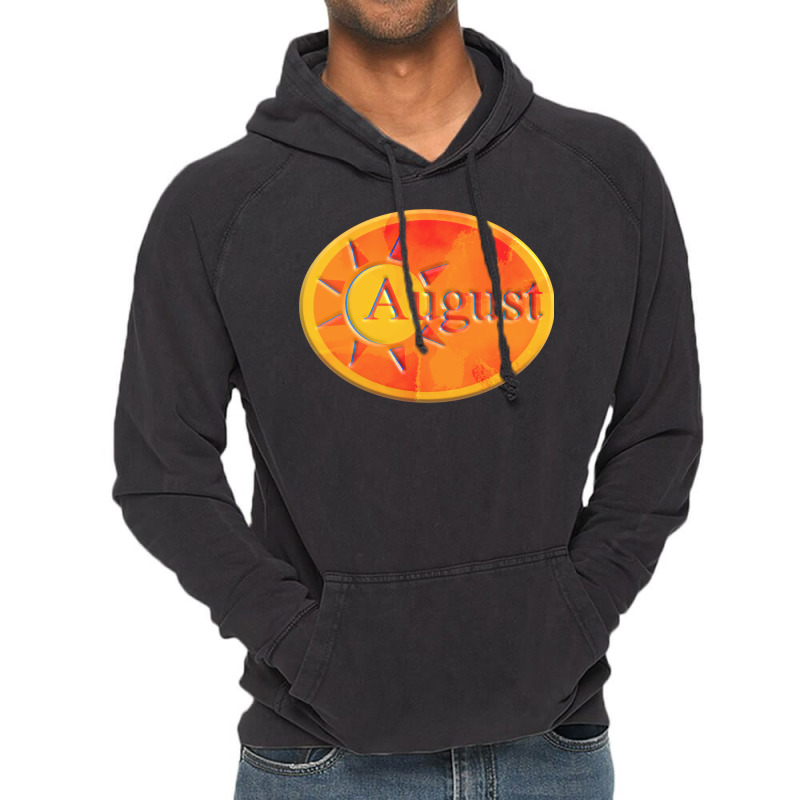 August Humor Vintage Hoodie | Artistshot