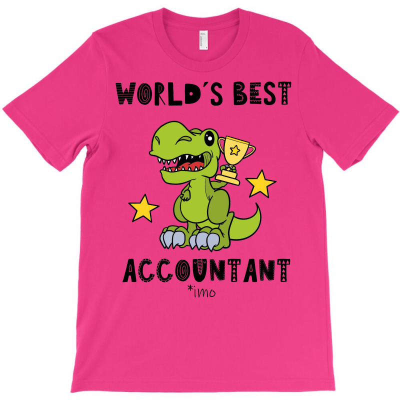 Funny Accountant Best Greawtest Dinosaur T Rex Tyrannosaurus Cute 70s T-shirt | Artistshot