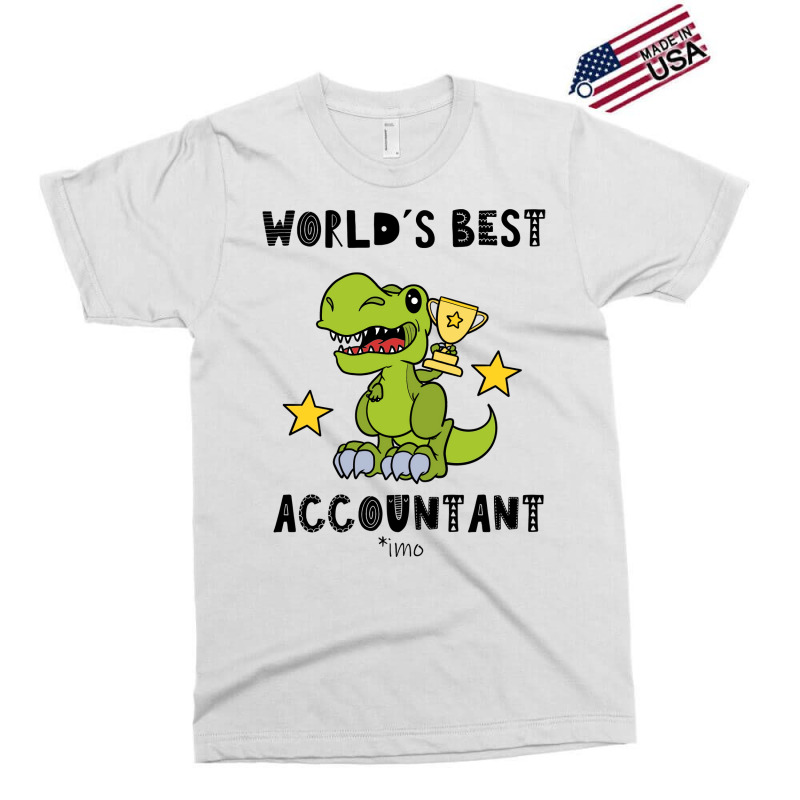 Funny Accountant Best Greawtest Dinosaur T Rex Tyrannosaurus Cute 70s Exclusive T-shirt | Artistshot