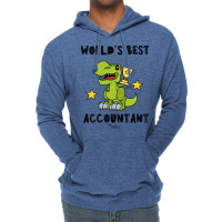 Funny Accountant Best Greawtest Dinosaur T Rex Tyrannosaurus Cute 70s Lightweight Hoodie | Artistshot