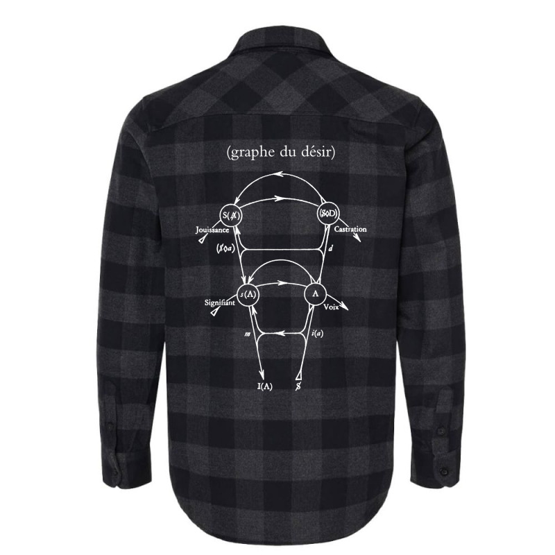 Trending Lacan's Graph Of Desire Flannel Shirt | Artistshot