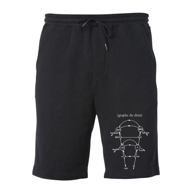 Trending Lacan's Graph Of Desire Fleece Short | Artistshot