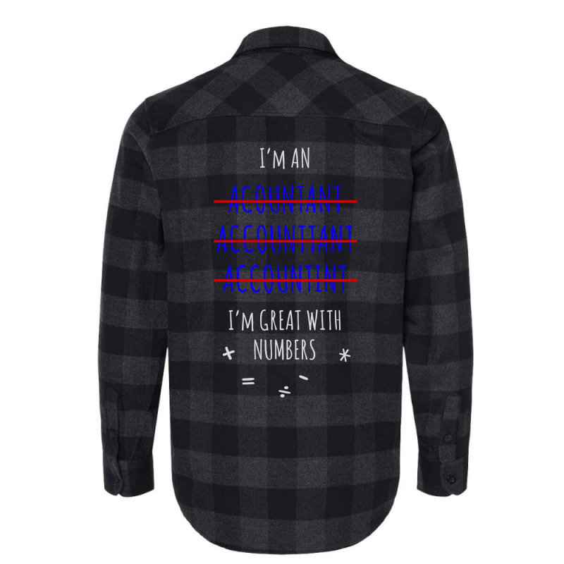 Funny Accountant Funny Flannel Shirt | Artistshot