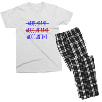 Funny Accountant Funny Men's T-shirt Pajama Set | Artistshot