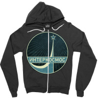 Interkosmos ИНТЕРКОСМОС Space Program Ussr Zipper Hoodie | Artistshot