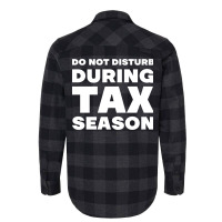 Do Not Disturb During Tax Season Yellow Flannel Shirt | Artistshot