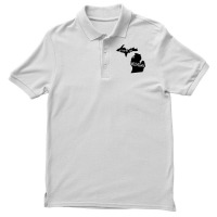 Stand Up Michigan Men's Polo Shirt | Artistshot