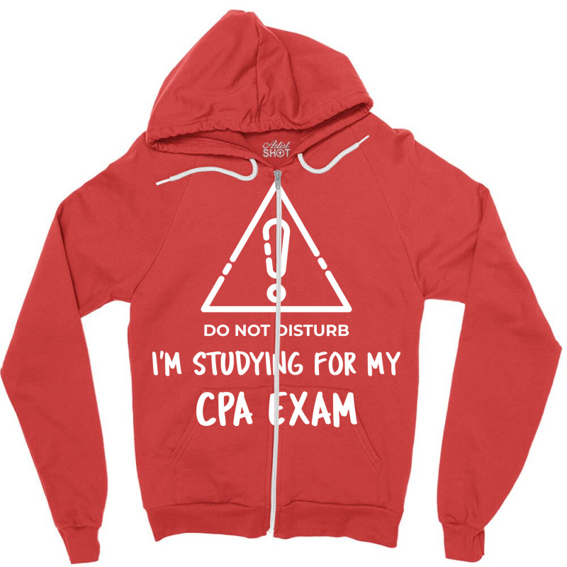 Funny Cpa Exams Cpa Studies Cpa Student 70s Zipper Hoodie | Artistshot