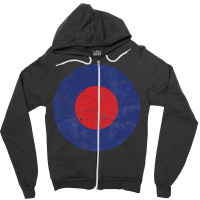 Uk Air Force Roundel Flag Zipper Hoodie | Artistshot