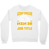 Account Consultant Job Title Funny Account Advisor Music Crewneck Sweatshirt | Artistshot