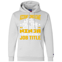 Account Consultant Job Title Funny Account Advisor Music Champion Hoodie | Artistshot