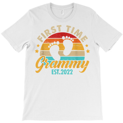 First Time Grammy 2022 Funny Gift For Women Mother's Day T Shirt T-shirt Designed By Moriahchristensen