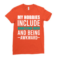 Analyzing Data Is My Hob Humor Ladies Fitted T-shirt | Artistshot