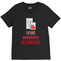 Management Accountant Cima Student Nature V-neck Tee | Artistshot