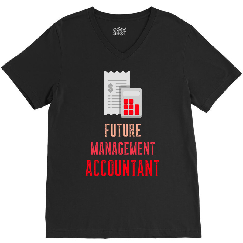 Management Accountant Cima Student Nature V-neck Tee | Artistshot