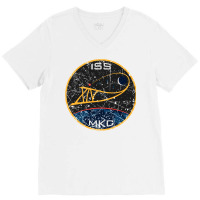 Iss International Space Station V-neck Tee | Artistshot