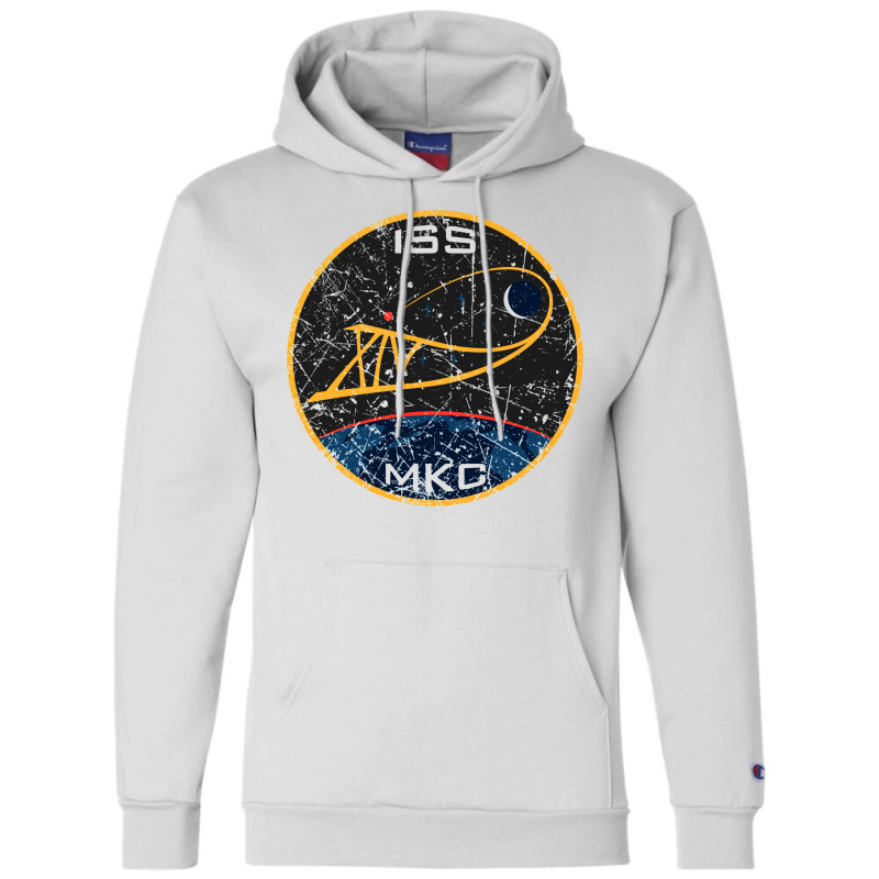 Iss International Space Station Champion Hoodie by ageezgumbasn | Artistshot