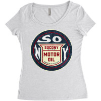 Standard Oil New York Company Vintage Women's Triblend Scoop T-shirt | Artistshot