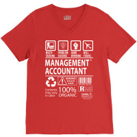 Management Accountant T  Multitasking Certified Job Gift Item Tee V-neck Tee | Artistshot