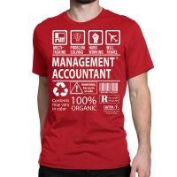 Management Accountant T  Multitasking Certified Job Gift Item Tee Classic T-shirt | Artistshot