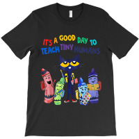 Artistshort Trending It's A Good Day To Teach Tiny Humans Funny Cat T T-shirt | Artistshot