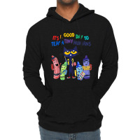 Artistshort Trending It's A Good Day To Teach Tiny Humans Funny Cat T Lightweight Hoodie | Artistshot