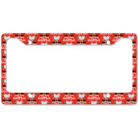 National Guard Claus Santa Christmas Costume Pajama 80s License Plate Frame | Artistshot