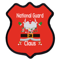 National Guard Claus Santa Christmas Costume Pajama 80s Shield Patch | Artistshot