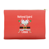 National Guard Claus Santa Christmas Costume Pajama 80s Accessory Pouches | Artistshot