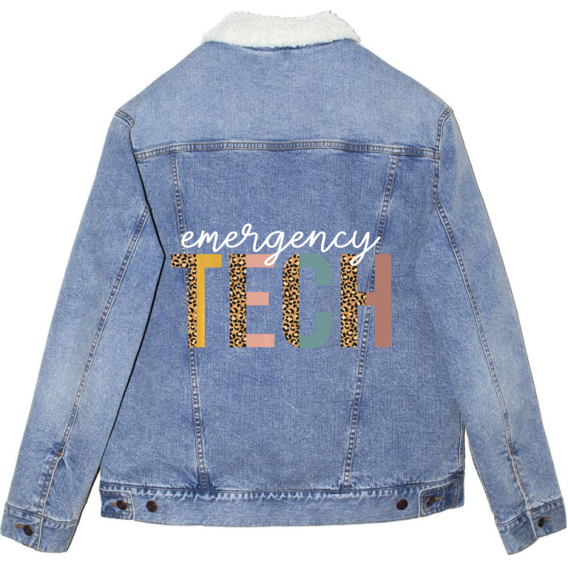 Limited Edition Emergency Room Technician Er Tech Nurse Technologist Unisex Sherpa-lined Denim Jacket | Artistshot