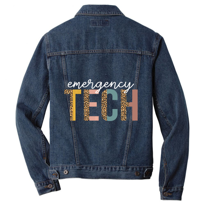 Limited Edition Emergency Room Technician Er Tech Nurse Technologist Men Denim Jacket | Artistshot