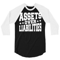 Assets Over Liabilities Hipster 3/4 Sleeve Shirt | Artistshot