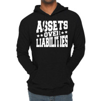 Assets Over Liabilities Hipster Lightweight Hoodie | Artistshot