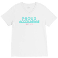 Proud Accountant Est 2011 Hippie V-neck Tee | Artistshot