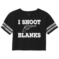 I Shoot Blanks Girl Scorecard Crop Tee | Artistshot