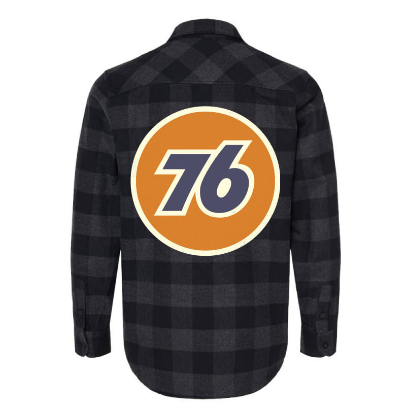 Union 76 Vintage Oil Station Racing Flannel Shirt | Artistshot