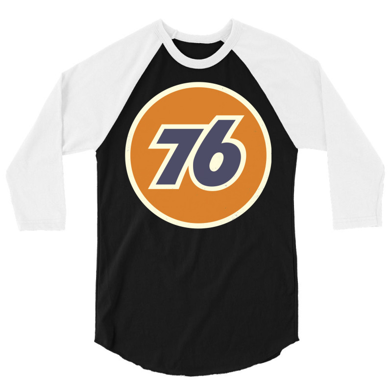 Union 76 Vintage Oil Station Racing 3/4 Sleeve Shirt | Artistshot