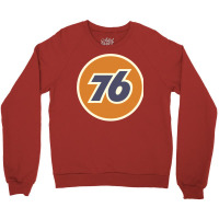 Union 76 Vintage Oil Station Racing Crewneck Sweatshirt | Artistshot