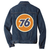 Union 76 Vintage Oil Station Racing Men Denim Jacket | Artistshot