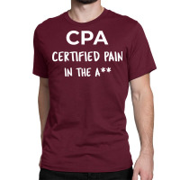 Funny Cpa Design Gift Classic T-shirt | Artistshot