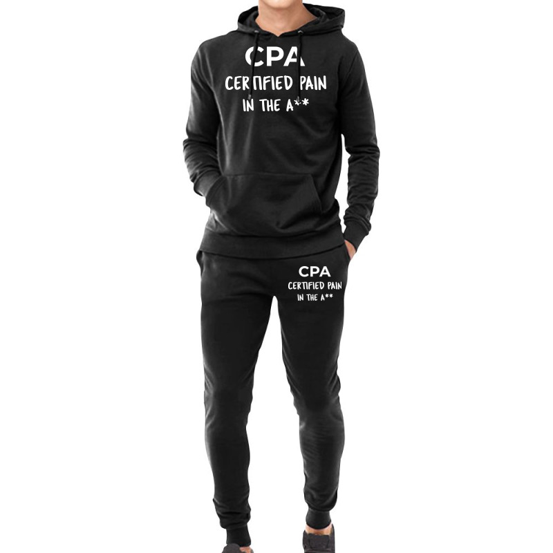 Funny Cpa Design Gift Hoodie & Jogger Set | Artistshot