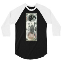 United States Dollar Bill 3/4 Sleeve Shirt | Artistshot