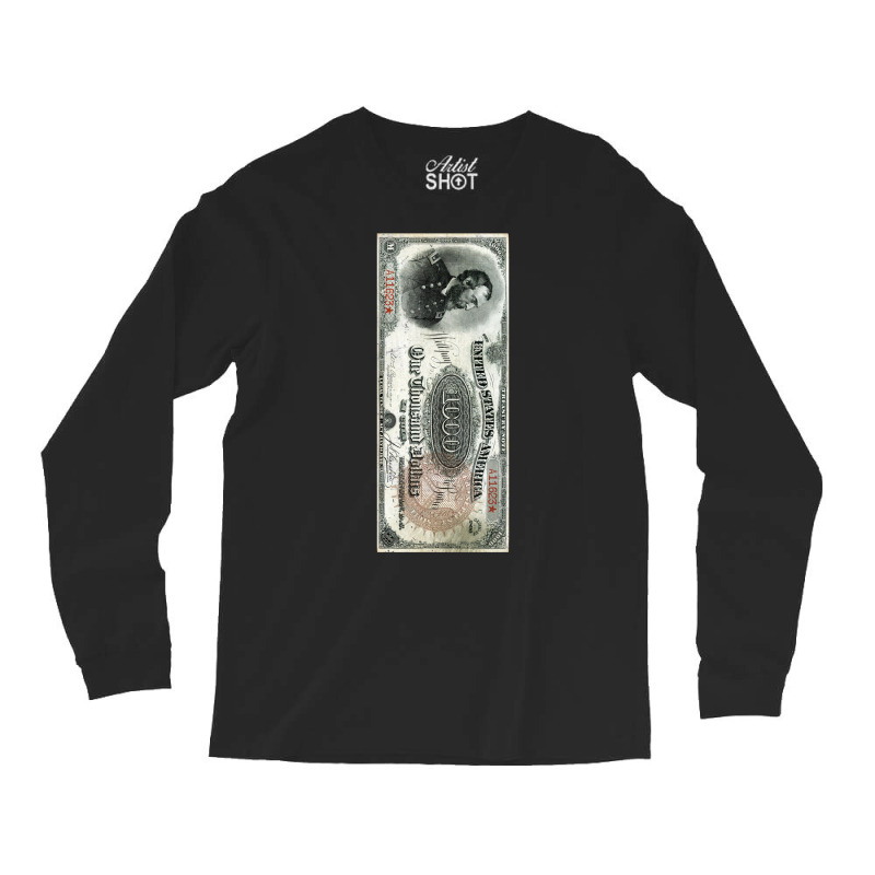 United States Dollar Bill Long Sleeve Shirts | Artistshot