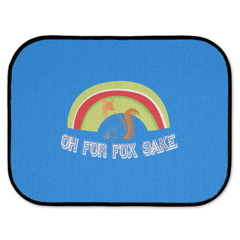 Oh For Fox Sake   Oh For Fox Sake 1 Rear Car Mat | Artistshot