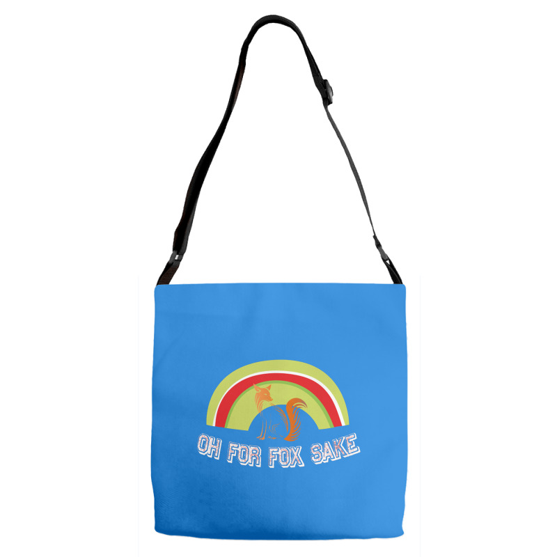 Oh For Fox Sake   Oh For Fox Sake 1 Adjustable Strap Totes | Artistshot