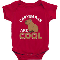 Capybara Lover Giftsm, Capybaras Are Cool Funny Cavies Rodent Baby Bodysuit | Artistshot