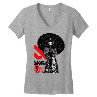 Cyberpunk Geisha Futurist Urban Style Women's V-neck T-shirt | Artistshot