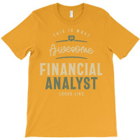 Funny Awesome Financial Analyst Job Occupation Trending T-shirt | Artistshot