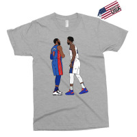 Joel Embiid Stares Down Andre Drummond Exclusive T-shirt | Artistshot