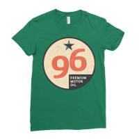 Vintage 96 Gas Station Ladies Fitted T-shirt | Artistshot